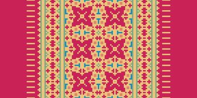 Tie dye Pattern Seamless Bandana print silk Motif embroidery, Pixel Ikat embroidery Design for Print scarf hijab pattern kerchief Pixel Ikat Silk kurti model mughal patterns vector