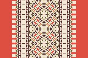 Dhoti Pants Pattern Seamless Bandana print silk Motif embroidery, Pixel Ikat embroidery Design for Print scarf hijab pattern kerchief Pixel Ikat Silk kurti model mughal patterns vector
