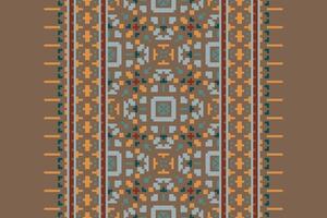 Dhoti Pants Pattern Seamless Australian aboriginal pattern Motif embroidery, Pixel Ikat embroidery Design for Print Texture fabric saree sari carpet. kurta patola saree vector