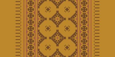 Tie dye Pattern Seamless Bandana print silk Motif embroidery, Pixel Ikat embroidery Design for Print scandinavian pattern saree ethnic nativity gypsy pattern vector