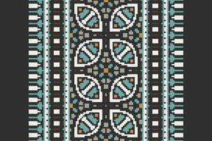 Dhoti Pants Pattern Seamless Australian aboriginal pattern Motif embroidery, Pixel Ikat embroidery Design for Print tie dyeing pillowcase sambal puri kurti mughal architecture vector