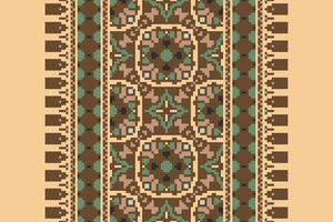Dhoti Pants Pattern Seamless Australian aboriginal pattern Motif embroidery, Pixel Ikat embroidery Design for Print border embroidery ancient egypt vector