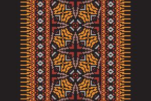 Dhoti Pants Pattern Seamless Mughal architecture Motif embroidery, Pixel Ikat embroidery Design for Print kurta pattern mughal motifs tapestry pattern floral repeat vector
