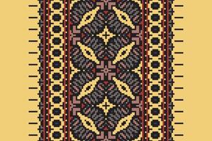 Dhoti Pants Pattern Seamless Mughal architecture Motif embroidery, Pixel Ikat embroidery Design for Print tie dyeing pillowcase sambal puri kurti mughal architecture vector