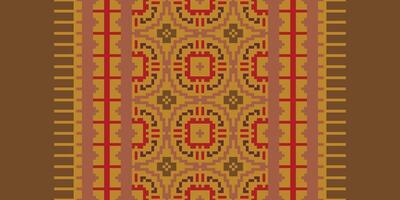 Tie dye Pattern Seamless Bandana print silk Motif embroidery, Pixel Ikat embroidery Design for Print scandinavian pattern saree ethnic nativity gypsy pattern vector