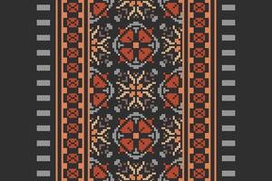 Dhoti Pants Pattern Seamless Scandinavian pattern Motif embroidery, Pixel Ikat embroidery Design for Print kurta pattern mughal motifs tapestry pattern floral repeat vector