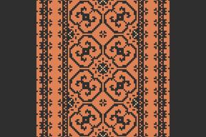 Dhoti Pants Pattern Seamless Scandinavian pattern Motif embroidery, Pixel Ikat embroidery Design for Print tapestry floral kimono repeat pattern lacing spanish motif vector