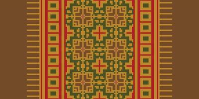 Tie dye Pattern Seamless Australian aboriginal pattern Motif embroidery, Pixel Ikat embroidery Design for Print endless arabesque cloth dupatta shawl bandana print silk kurta men vector