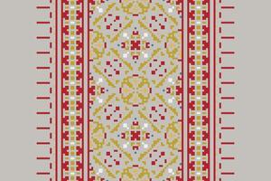 Plazo pattern Seamless Native American, Motif embroidery, Pixel Ikat embroidery Design for Print egyptian hieroglyphs tibetan geo pattern vector