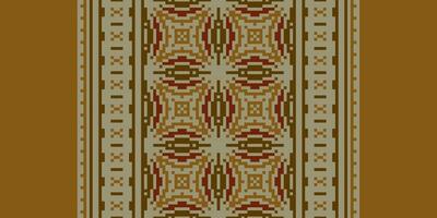 Tie dye Pattern Seamless Australian aboriginal pattern Motif embroidery, Pixel Ikat embroidery Design for Print vyshyvanka placemat quilt sarong sarong beach kurtis Indian motifs vector