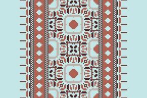 Plazo pattern Seamless Australian aboriginal pattern Motif embroidery, Pixel Ikat embroidery Design for Print australian curtain pattern geometric pillow model kurti mughal flowers vector
