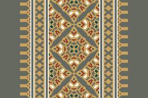 Plazo pattern Seamless Australian aboriginal pattern Motif embroidery, Pixel Ikat embroidery Design for Print jacquard slavic pattern folklore pattern kente arabesque vector