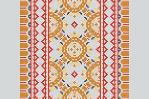Plazo pattern Seamless Mughal architecture Motif embroidery, Pixel Ikat embroidery Design for Print egyptian hieroglyphs tibetan geo pattern vector