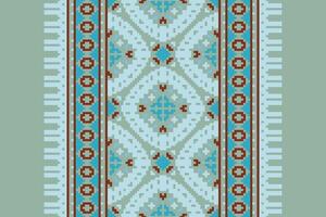 Plazo pattern Seamless Mughal architecture Motif embroidery, Pixel Ikat embroidery Design for Print jacquard slavic pattern folklore pattern kente arabesque vector
