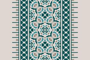 Plazo pattern Seamless Scandinavian pattern Motif embroidery, Pixel Ikat embroidery Design for Print scandinavian pattern saree ethnic nativity gypsy pattern vector