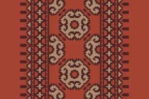Banarasi Pattern Seamless Australian aboriginal pattern Motif embroidery, Pixel Ikat embroidery Design for Print kurta pattern mughal motifs tapestry pattern floral repeat vector