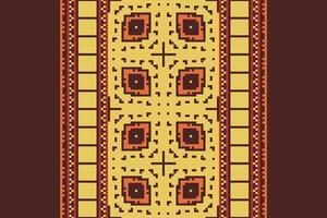 Banarasi Pattern Seamless Australian aboriginal pattern Motif embroidery, Pixel Ikat embroidery Design for Print scarf hijab pattern kerchief Pixel Ikat Silk kurti model mughal patterns vector