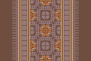 Banarasi Pattern Seamless Mughal architecture Motif embroidery, Pixel Ikat embroidery Design for Print Texture fabric saree sari carpet. kurta patola saree vector