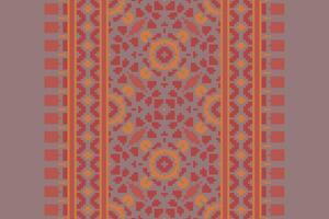 Banarasi Pattern Seamless Australian aboriginal pattern Motif embroidery, Pixel Ikat embroidery Design for Print egyptian hieroglyphs tibetan geo pattern vector