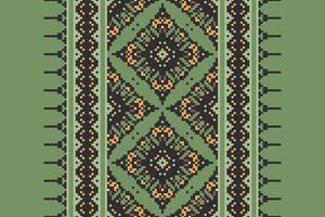 Banarasi Pattern Seamless Mughal architecture Motif embroidery, Pixel Ikat embroidery Design for Print lace pattern turkish ceramic ancient egypt art jacquard pattern vector