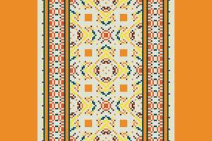 Kurti Pattern Seamless Australian aboriginal pattern Motif embroidery, Pixel Ikat embroidery Design for Print Texture fabric saree sari carpet. kurta patola saree vector