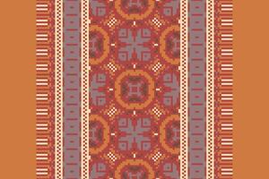 Kurti Pattern Seamless Australian aboriginal pattern Motif embroidery, Pixel Ikat embroidery Design for Print jacquard slavic pattern folklore pattern kente arabesque vector