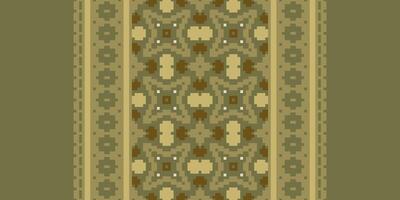 Tie dye Pattern Seamless Mughal architecture Motif embroidery, Pixel Ikat embroidery Design for Print kurta pattern mughal motifs tapestry pattern floral repeat vector