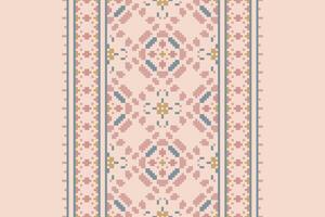 Kurti Pattern Seamless Scandinavian pattern Motif embroidery, Pixel Ikat embroidery Design for Print lace pattern seamless pattern vintage shibori jacquard seamless vector
