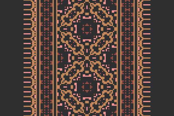 Ghagra Pattern Seamless Bandana print silk Motif embroidery, Pixel Ikat embroidery Design for Print lace pattern seamless pattern vintage shibori jacquard seamless