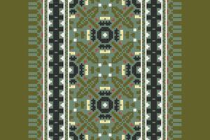 Ghagra Pattern Seamless Australian aboriginal pattern Motif embroidery, Pixel Ikat embroidery Design for Print tie dyeing pillowcase sambal puri kurti mughal architecture vector