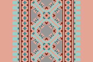 Ghagra Pattern Seamless Mughal architecture Motif embroidery, Pixel Ikat embroidery Design for Print indigenous art aboriginal art pattern floral kurti mughal border vector
