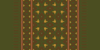Tie dye Pattern Seamless Scandinavian pattern Motif embroidery, Pixel Ikat embroidery Design for Print Texture fabric saree sari carpet. kurta patola saree vector