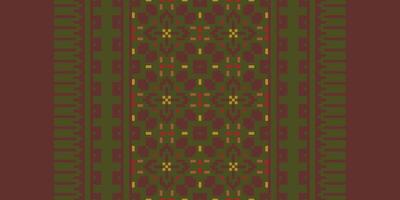 Tie dye Pattern Seamless Mughal architecture Motif embroidery, Pixel Ikat embroidery Design for Print egyptian pattern tibetan mandala bandanna vector