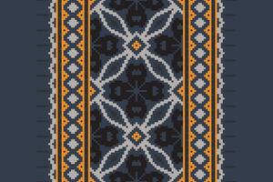 Motif folklore pattern Seamless Australian aboriginal pattern Motif embroidery, Pixel Ikat embroidery Design for Print endless arabesque cloth dupatta shawl bandana print silk kurta men vector