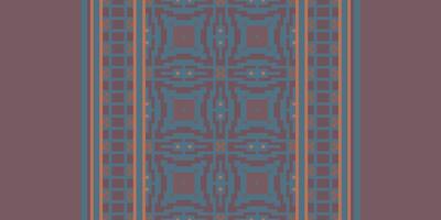 Tie dye Pattern Seamless Scandinavian pattern Motif embroidery, Pixel Ikat embroidery Design for Print indonesian batik motif embroidery native american kurta mughal design vector