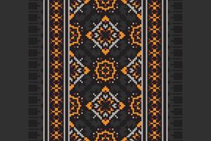 Motif folklore pattern Seamless Australian aboriginal pattern Motif embroidery, Pixel Ikat embroidery Design for Print australian curtain pattern geometric pillow model kurti mughal flowers vector