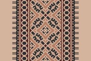 Motif folklore pattern Seamless Australian aboriginal pattern Motif embroidery, Pixel Ikat embroidery Design for Print lace pattern seamless pattern vintage shibori jacquard seamless vector