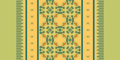 Tie dye Pattern Seamless Scandinavian pattern Motif embroidery, Pixel Ikat embroidery Design for Print indigenous art aboriginal art pattern floral kurti mughal border vector