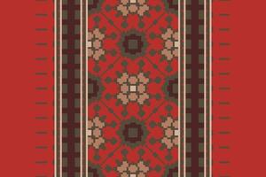 Motif folklore pattern Seamless Australian aboriginal pattern Motif embroidery, Pixel Ikat embroidery Design for Print jacquard slavic pattern folklore pattern kente arabesque vector