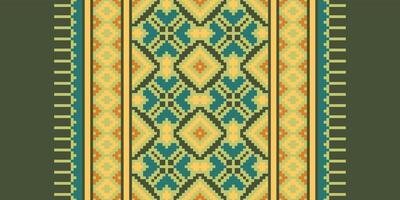 Tie dye Pattern Seamless Scandinavian pattern Motif embroidery, Pixel Ikat embroidery Design for Print australian curtain pattern geometric pillow model kurti mughal flowers vector