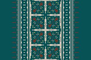 Motif folklore pattern Seamless Scandinavian pattern Motif embroidery, Pixel Ikat embroidery Design for Print vyshyvanka placemat quilt sarong sarong beach kurtis Indian motifs vector