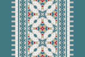 Motif folklore pattern Seamless Scandinavian pattern Motif embroidery, Pixel Ikat embroidery Design for Print jacquard slavic pattern folklore pattern kente arabesque vector