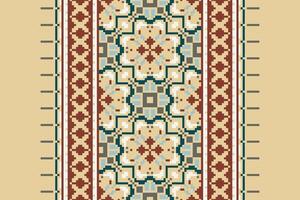 Silk fabric Patola sari Pattern Seamless Bandana print silk Motif embroidery, Pixel Ikat embroidery Design for Print australian curtain pattern geometric pillow model kurti mughal flowers vector