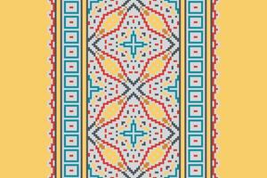 Silk fabric Patola sari Pattern Seamless Australian aboriginal pattern Motif embroidery, Pixel Ikat embroidery Design for Print pattern vintage flower folk navajo patchwork pattern vector