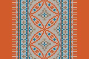 Silk fabric Patola sari Pattern Seamless Bandana print silk Motif embroidery, Pixel Ikat embroidery Design for Print jacquard slavic pattern folklore pattern kente arabesque vector