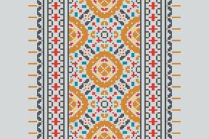 Silk fabric Patola sari Pattern Seamless Australian aboriginal pattern Motif embroidery, Pixel Ikat embroidery Design for Print scandinavian pattern saree ethnic nativity gypsy pattern vector