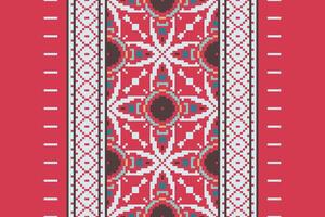Silk fabric Patola sari Pattern Seamless Mughal architecture Motif embroidery, Pixel Ikat embroidery Design for Print lace pattern seamless pattern vintage shibori jacquard seamless vector