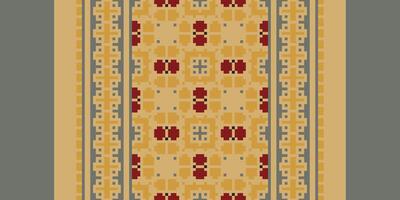 Tie dye Pattern Seamless Scandinavian pattern Motif embroidery, Pixel Ikat embroidery Design for Print scandinavian pattern saree ethnic nativity gypsy pattern vector