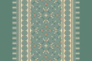 Nordic pattern Seamless Australian aboriginal pattern Motif embroidery, Pixel Ikat embroidery Design for Print tapestry floral kimono repeat pattern lacing spanish motif vector