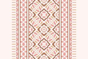 Nordic pattern Seamless Mughal architecture Motif embroidery, Pixel Ikat embroidery Design for Print lace pattern turkish ceramic ancient egypt art jacquard pattern vector